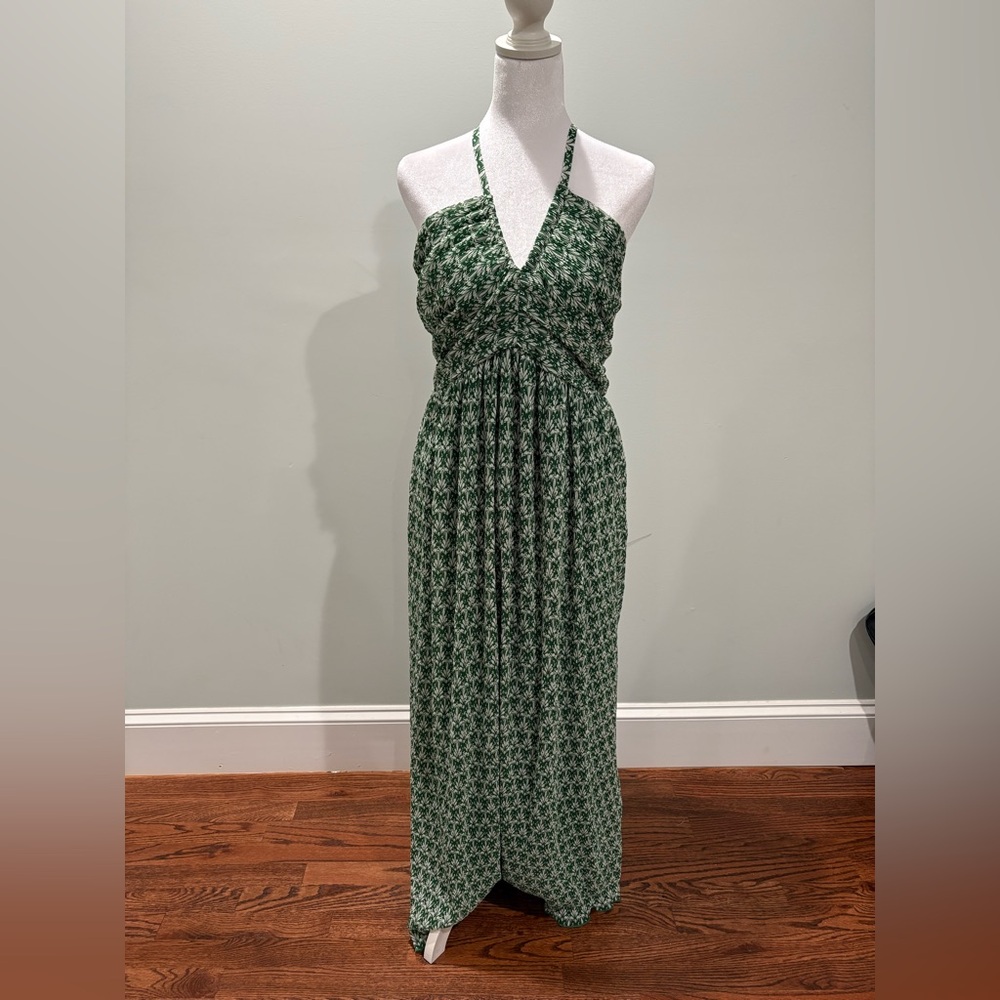 Sincerely Jules Green Patterned Maxi Dress